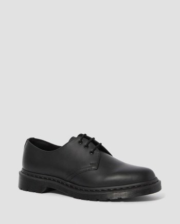 Dr Martens 1461 Mono Smooth Leather Oxfordky Damske Čierne | 7029-HPWUL
